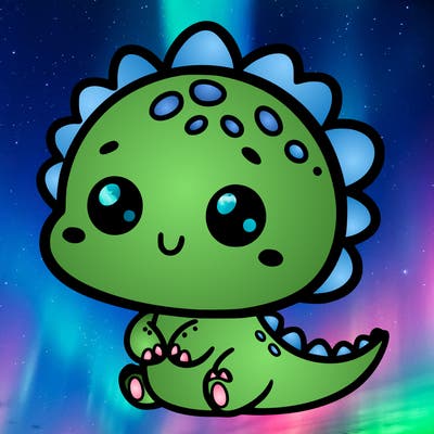 cute dinosaur