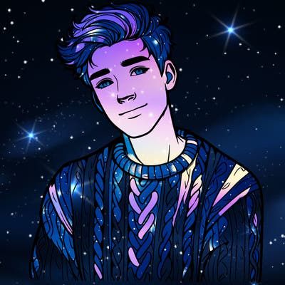 realistic guy with a beautiful jumper