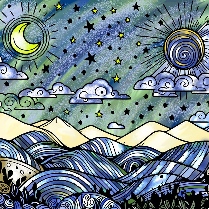 starry sky