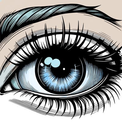 realistic eye