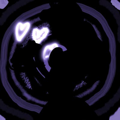 a shadow of a princess holding a frog realistic