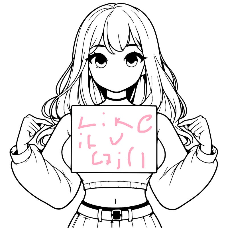 girl holding a blank sign in a long sleeve crop top