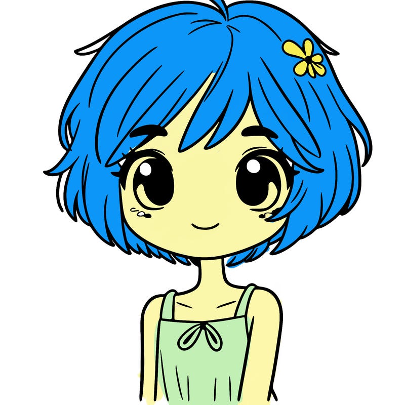 girl with short short hair