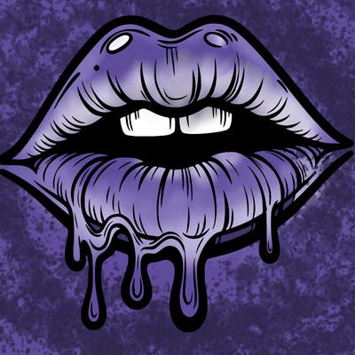 lips that look realistic and drip