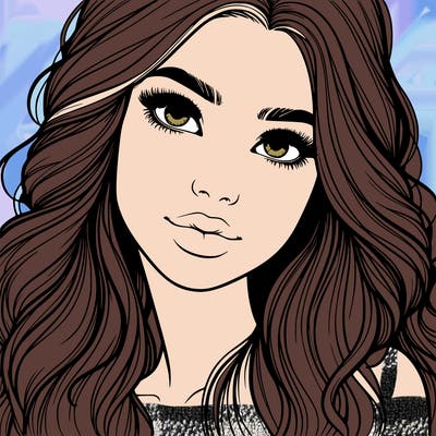 beautiful realistic girl