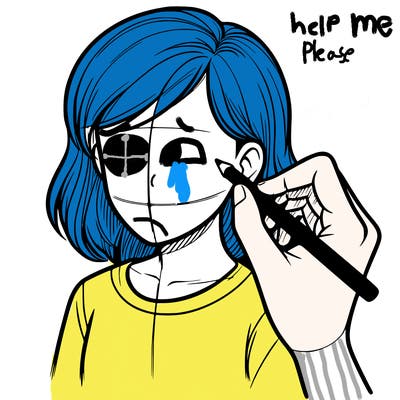 drawing a realistic person