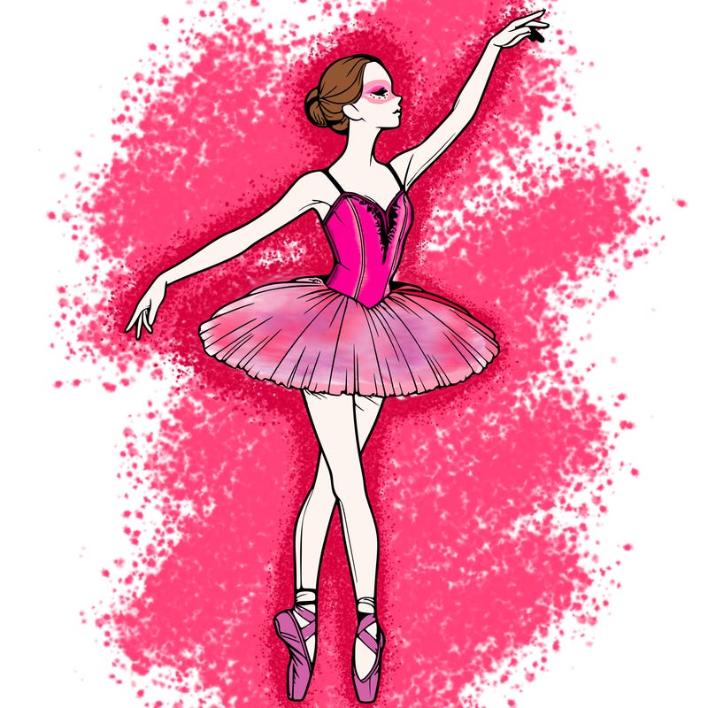 realistic ballerina