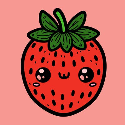 cute strawberry