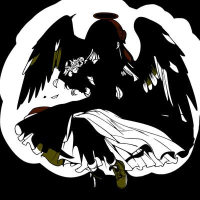 manga angel realistic