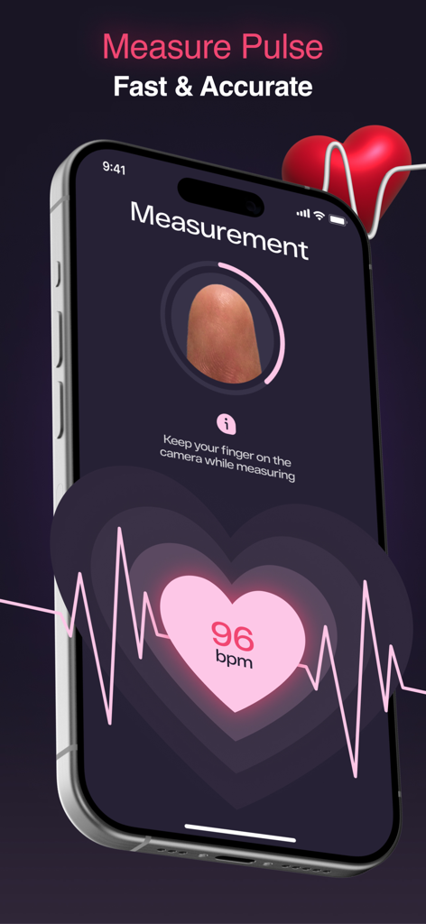 WellHeart: Heart Rate Monitor - Health & Fitness App | MWM