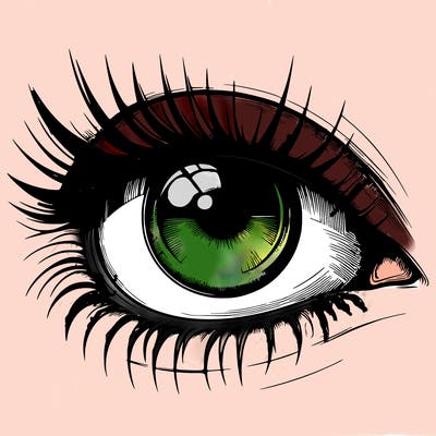 realistic eye