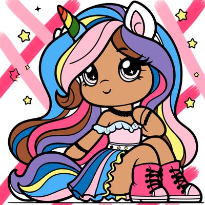 unicorn girl