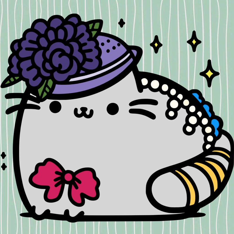 fancy pusheen