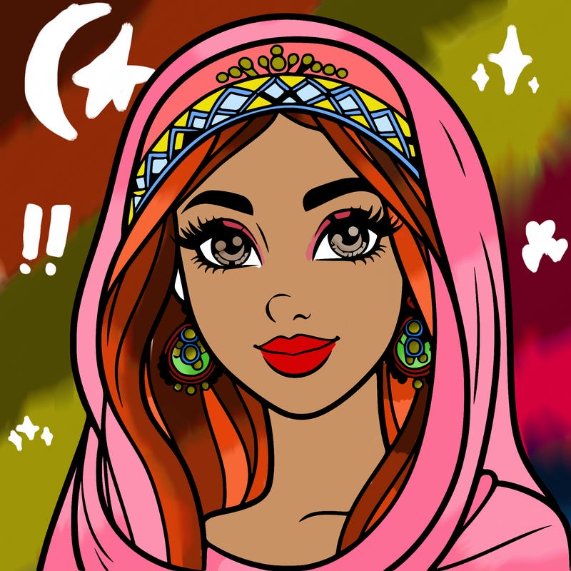 beautiful arab girl