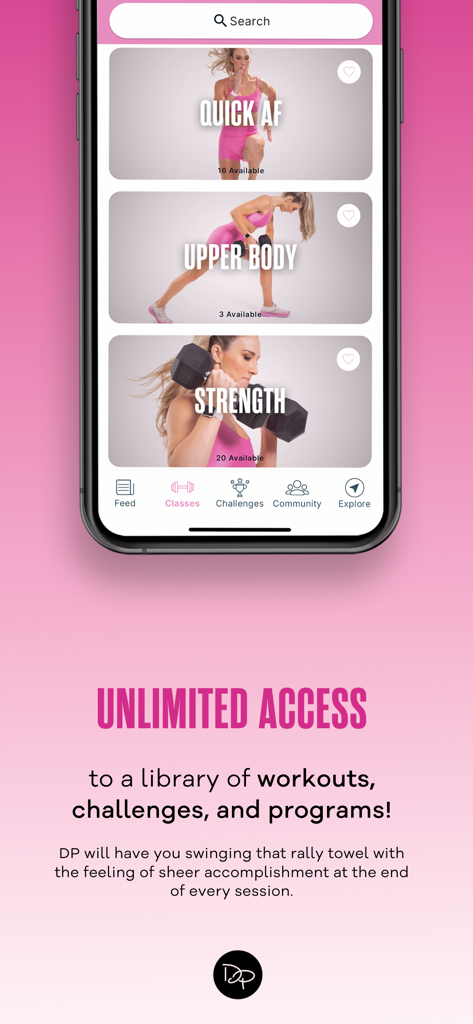 DPFIT APP - Health & Fitness App | MWM