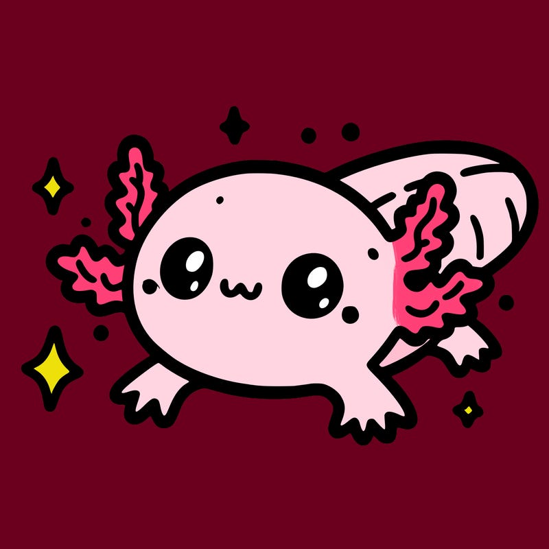 cute axolotl