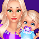 Babysitter Makeup Party Salon  - Baby Girl Games