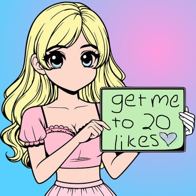realistic pretty girl holding blank sign
