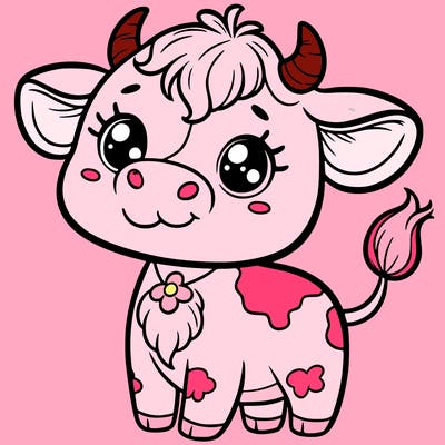 cute cow