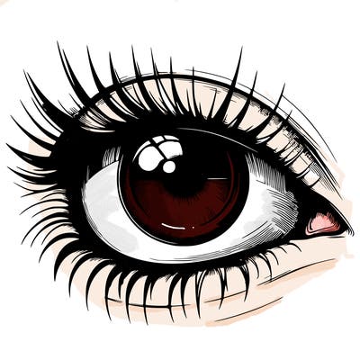 realistic eye