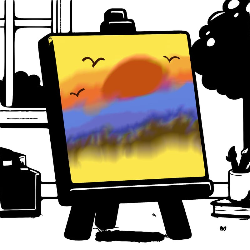 blank canvas