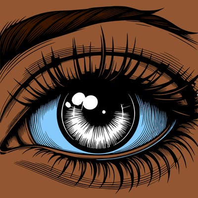 realistic eye