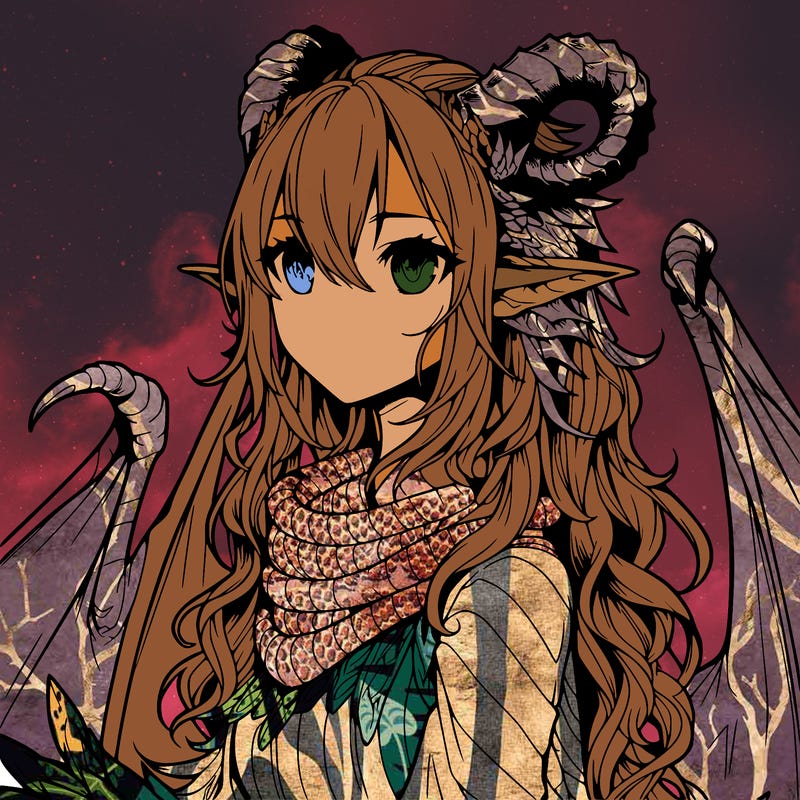 dragon girl realistic fantasy