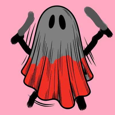 realistic ghost