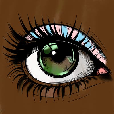 realistic eye