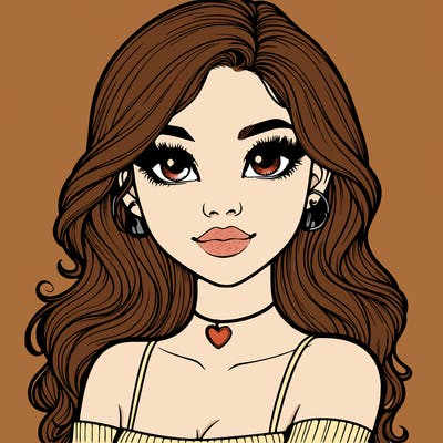 realistic pretty girl