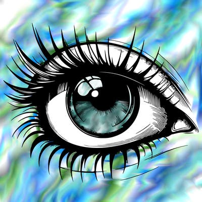realistic eye