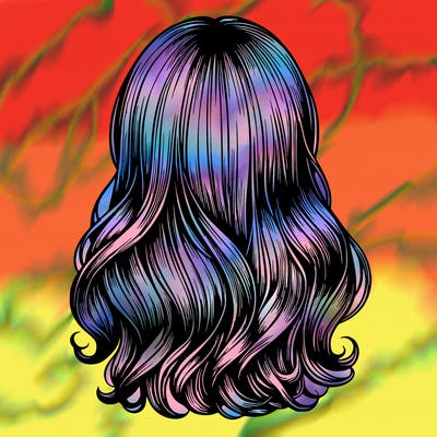 hair relistic  girl