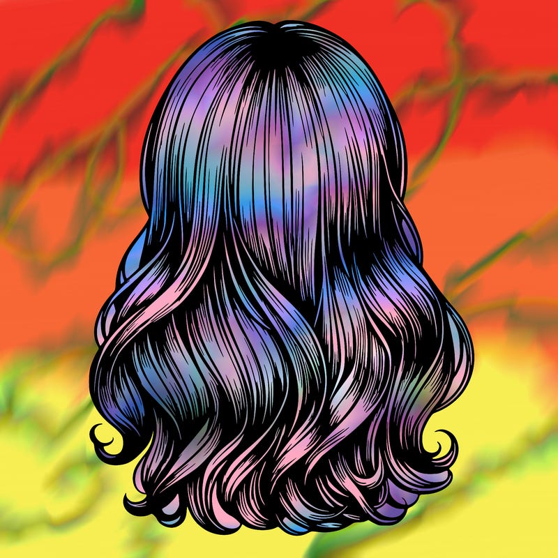 hair relistic  girl