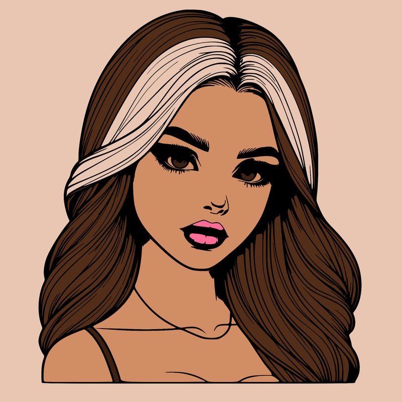 realistic girl.
