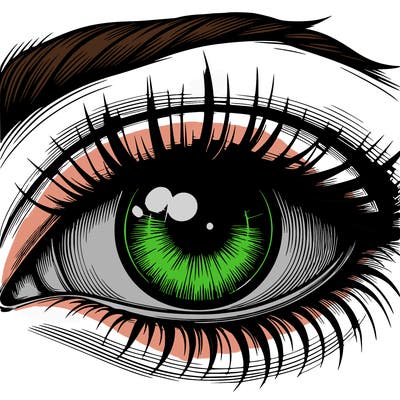 realistic eye