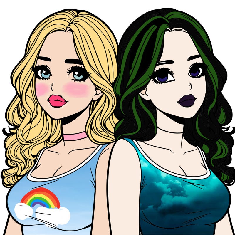 realistic twin sisters