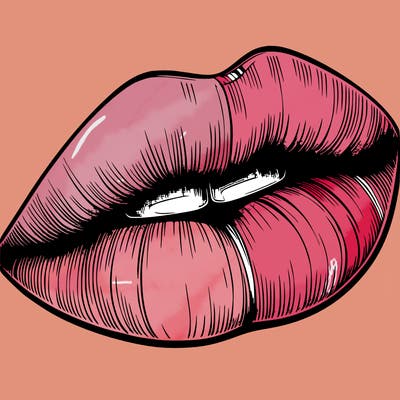 realistic lips