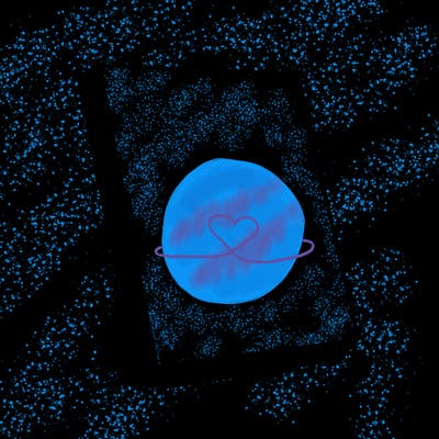 blank canvas realistic