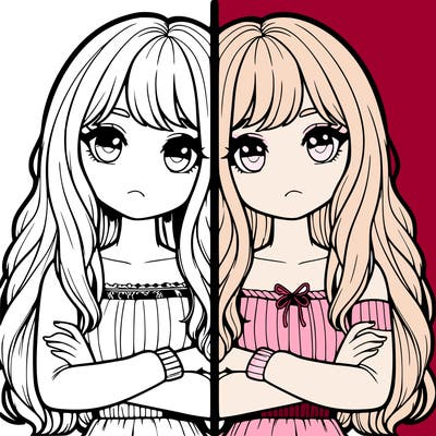 realistic girls split