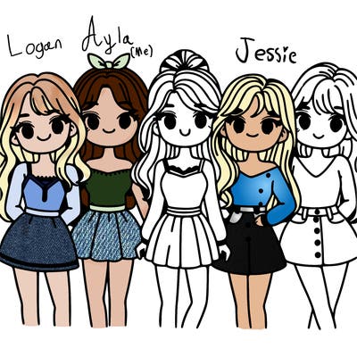 five girls
