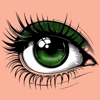 realistic eye