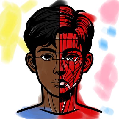 realistic human