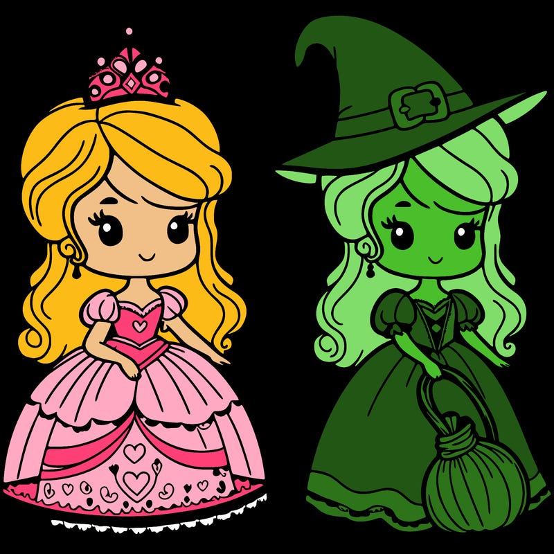 princess as a witch