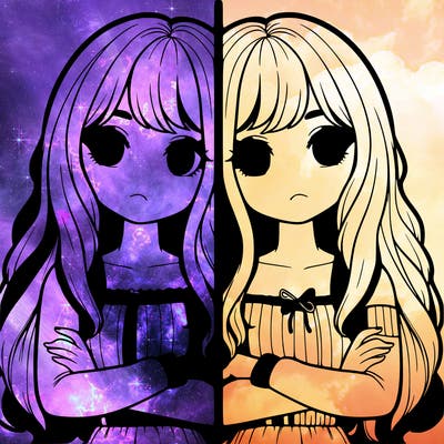 realistic girls split