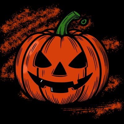 a halloween pumpkin