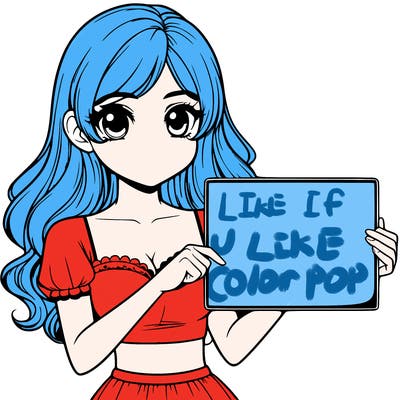 realistic pretty girl holding blank sign