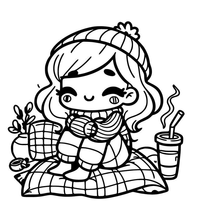 cozy girl