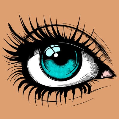 realistic eye