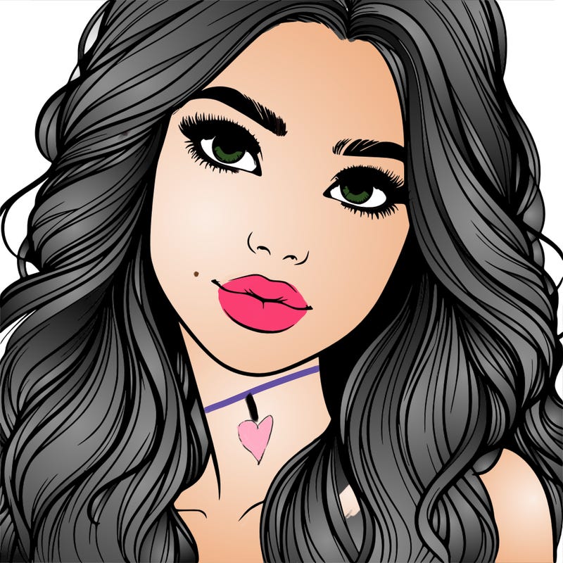 beautiful realistic girl