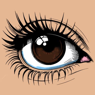 realistic eye